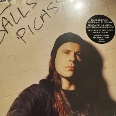 Bruce Dickinson - More Balls To Picasso NEW SPLATTER RECORD LP VINYL IRON MAIDEN - Image 1 of 2
