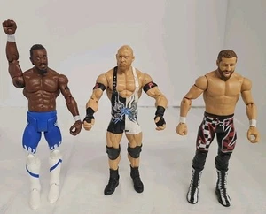 Lotto Action Fig WWE Wrestling Mattel Sami Zayn Kofi Kingston Ryback Wwf Aew Wcw - Foto 1 di 2