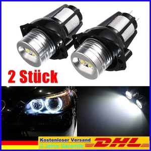 2er SET Für BMW 3er E90 E91 LED ENGELAUGEN STANDLICHT RING MARKER TOURING LAMPE - Bild 1 von 14