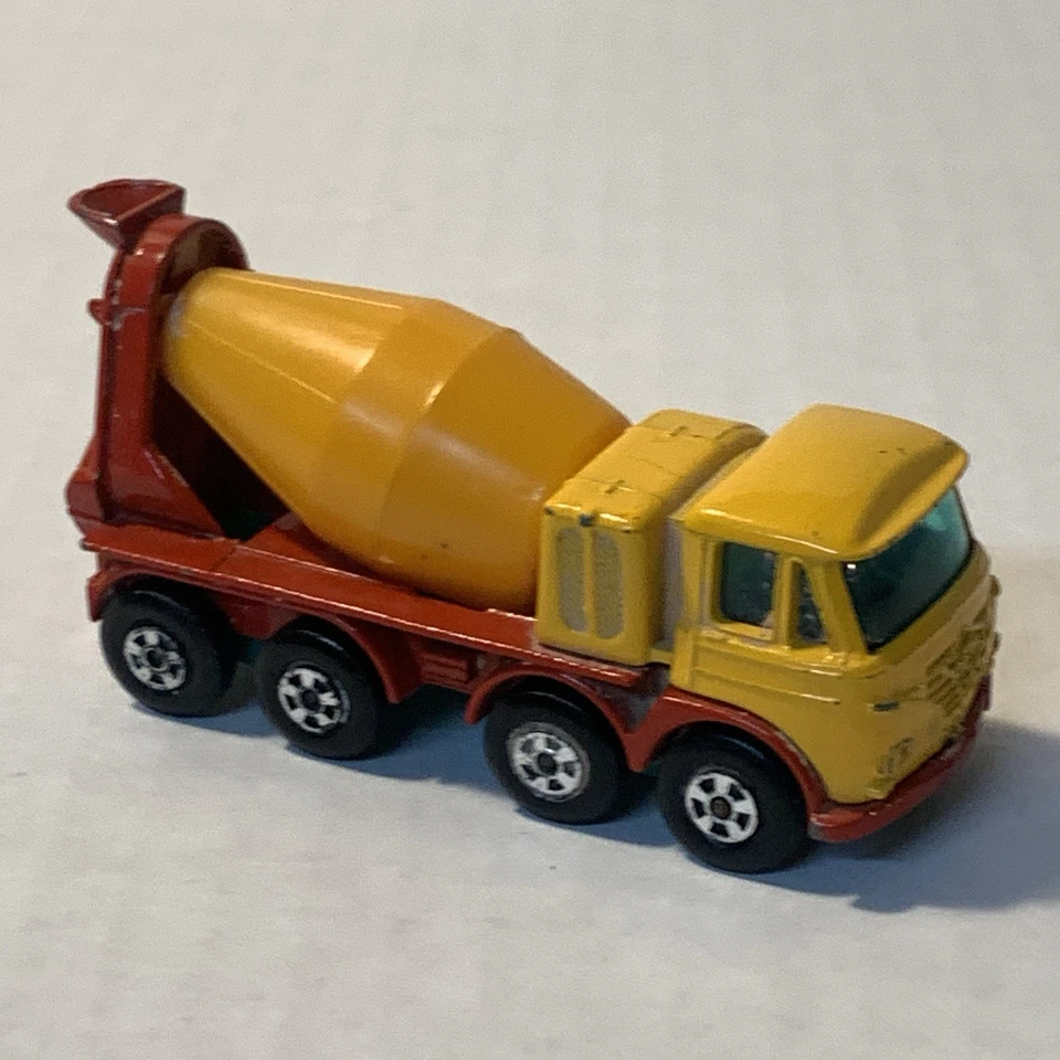 Camión mezclador de cemento Matchbox Lesney Superfast No 21 de colección para hormigón forrajero Reino Unido Foto 1 de 4
