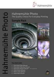Hahnemühle 10603553 Photo Sample Pack Fine Art Inkjet Photo Paper Sample Pack - Bild 1 von 6