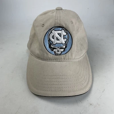 Dead Head Stealie UNC Baseball Hat Cap Adjustable Canvas - Image 1 of 4