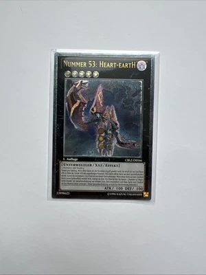 Yugioh | Nummer 53: Heart-eartH Ultimate Rare | CBLZ-DE046 Deutsch Excellent - Bild 1 von 3
