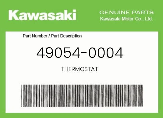 Termostato genuino Kawasaki - 49054-0004 Foto 1 de 4