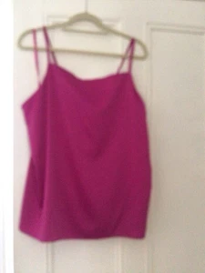 BNWT Ladies square neck cross over back camisole top size 24 by M&S - Picture 1 of 3