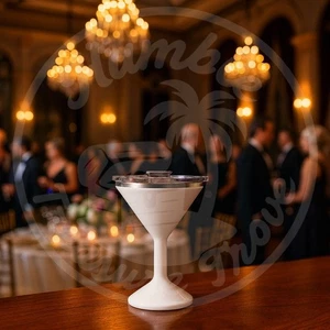 ORCA Tini 13oz Pearl White Stainless Steel Insulated Martini Vacuum Double Wall - Picture 1 of 4