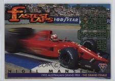 1995 Futera Formula 1 Australian Grand Prix Fastest Laps /5000 Nigel Mansell HOF