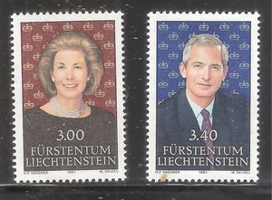 Liechtenstein Mi nr 1024/1025  Postfris. - Imagen 1 de 1