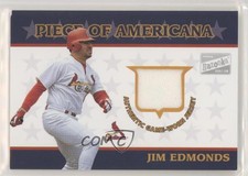2003 Topps Bazooka Piece of Americana Jim Edmonds #PA-JE