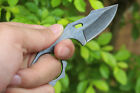 New Cnc All Steel Handle 9cr18 Blade Survival Hunting Karambitl Claw Knife C06
