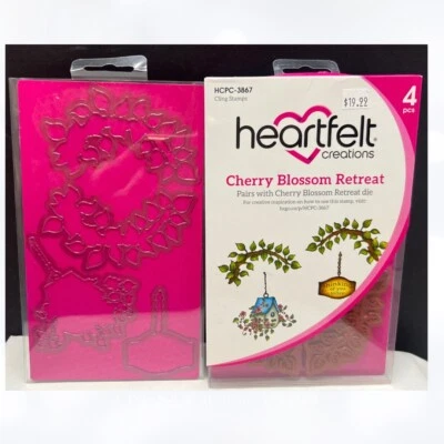Troqueles de goma Heartfelt Creations CHERRY BLOSSOM RETREAT Birdhouse Foto 1 de 2