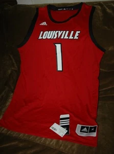 Louisville Cardinals maglia basket uomo MEDIA nuova con etichette Adidas NCAA - Foto 1 di 2