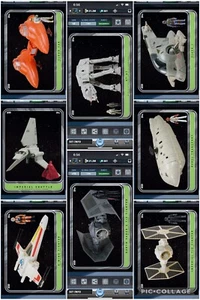 Topps Star Wars Digital Card Trader Green 8 Card Vintage Collector Vehicles Set - Bild 1 von 1