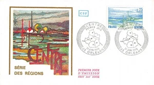 Envelope FDC FRANCE REGION CENTRE 1976 ORLEANS N1 - Picture 1 of 1