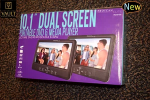 Reproductor de DVD y multimedia portátil PROSCAN ELITE 10,1" para automóvil doble pantalla-PEDVD-1082 - Imagen 1 de 6