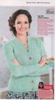 Let's Knit Magazine Extract  -  Vintage Twist Cardigan Knitting Pattern