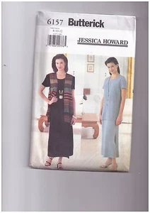 BUTTERICK 6157 SIZE 8,10,12 JESSICA HOWARD DRESS PATTERN NEW UNCUT - Picture 1 of 2