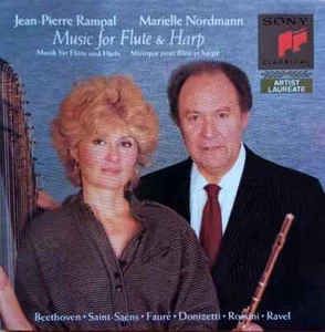 CD Jean-Pierre Rampal , Marielle Nordmann Music For Flute & Harp Sony Classic - Bild 1 von 1