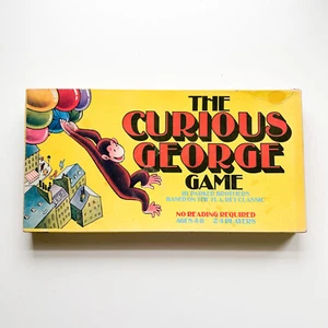 Juego de mesa The Curious George 1977 vintage de Parker Brothers #170 bonito completo - Imagen 1 de 5