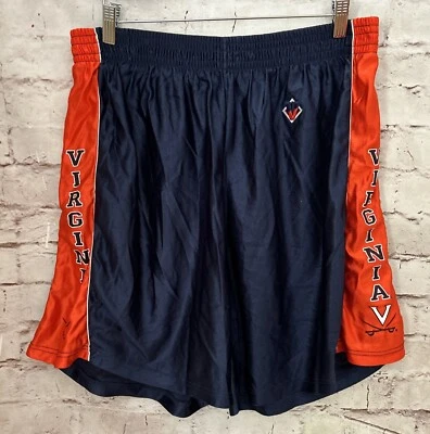 Vintage University of Virginia UVA Cavaliers Mincers Nylon Shorts Large - Image 1 of 4
