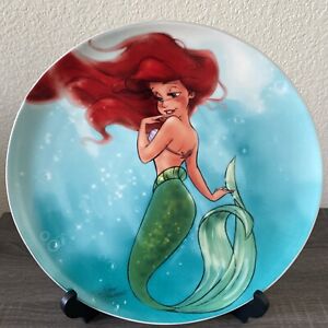 D23 Expo Disney Little Mermaid Art of Ariel Plate LE 200 Signed Steve Thompson