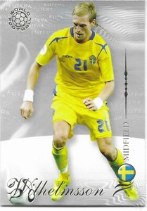 BOLTON WANDERERS & SWEDEN - Christian Wilhelmsson #127 FUTERA 2007 Football card