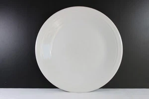 White Fiesta Ware Dinner Plate Homer Laughlin 2005 - Picture 1 of 4