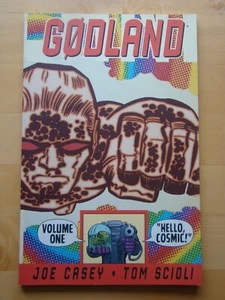 GODLAND VOLUME ONE: HELLO, COSMIC! TPB (2006) IMAGE (NM) JOE CASEY, 2ND PRINTING - Picture 1 of 3