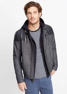 Chaqueta Chambray con capucha VINCE para hombre talla l $595 - Imagen 1 de 7