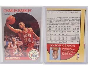 1990 Charles Barkley Misprint Error Card Thomas Garrick NBA Upside Down #225 144