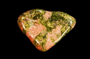 Unakite Kristall 2" poliertes natürliches Chakra Heilung metaphysischer Reiki Edelstein - Bild 1 von 4
