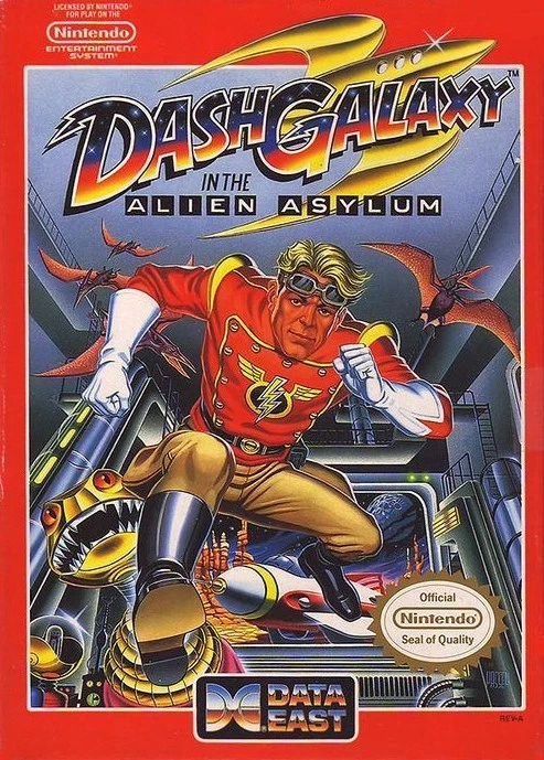 Dash Galaxy In The Alien Asylum NES Great Condition Fast Shipping - Image 1 of 1