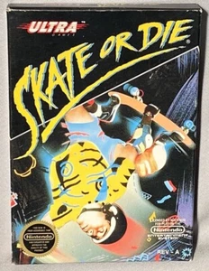 GIOCO NINTENDO NES Skate or Die (1988 COMPLETO con SCATOLA/manuale) EX - Foto 1 di 4