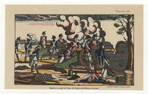 Napoléon au siège de Toulon gravure 1932 /B6MM6 - Imagen 1 de 1