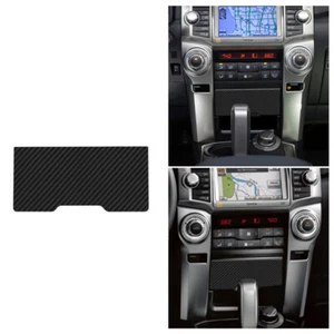 Cubierta de puerta de compartimento de consola central de fibra de carbono para Toyota 4Runner 2010-2013 - Imagen 1 de 14