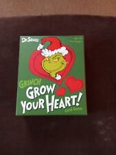 Dr. Seuss Grinch Grow Your Heart Card Game. Pre-owned. Complete in box. 