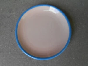 PLATO DE CENA Rio Century Vintage 11" Japón Rosa con Gres Azul - Imagen 1 de 6