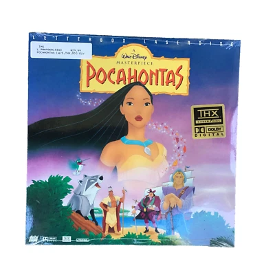Sealed Pocahontas Laser Disc LaserDisc LD Letter Box THX - Image 1 of 2