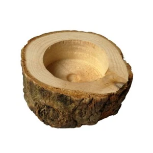 Wooden Stump Holder Planter Wedding Party Dining Table Decor - Picture 1 of 8