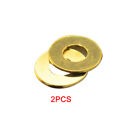 2Pcs Brass Washer Cushion Pad Gasket For Spyderco C10 C11 Delica Folding Knife