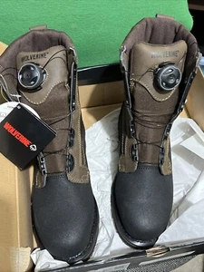 Wolverine Steel Toe Work Boots US 9 1/2 Brand New In The Box - Picture 1 of 7