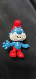 Figuras Pitufo De Colección PAPÁ Pitufo Figura Peyo Schleigh Bully 1978 1982 (JF24 - Imagen 1 de 2