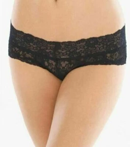Pantalón Corto Soma Abrazable Allover Encaje Cheeky Negro S - Imagen 1 de 3