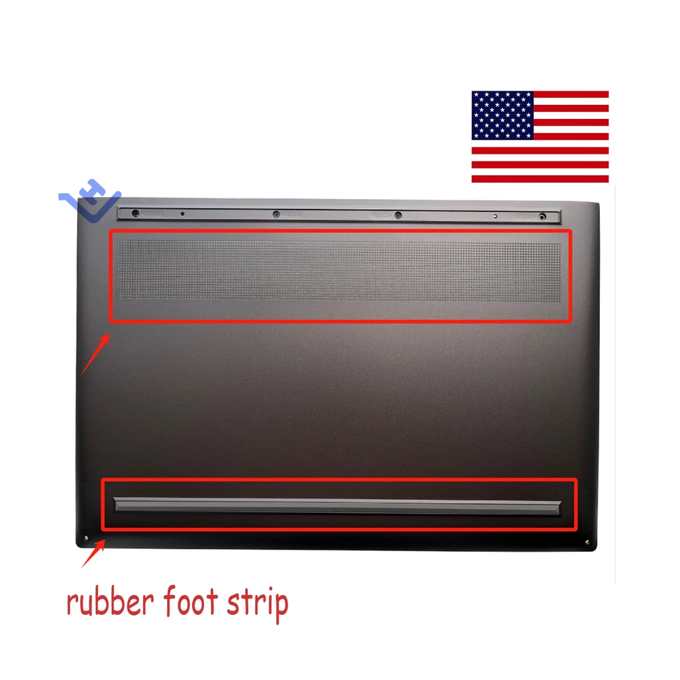 New For HP Spectre X360 15-CH011DX 15T-CH000 15-CH Bottom Case Base Cover Brown