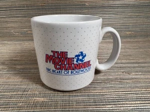 Vintage The Movie Channel Coffee Cup Ceramic Mug Cable TV Heart of Hollywood - Bild 1 von 4