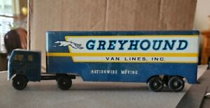 Vintage Ralstoy Greyhound Van Lines Semi Truck & Trailer