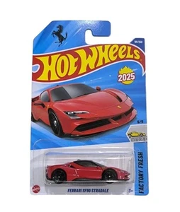 Hot Wheels 2025 Ferrari SF90 Stradale Red - Picture 1 of 1