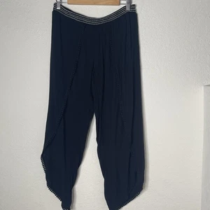 Hei Hei Anthropologie Tulpenhose Damen XS schwarz Beachy Boho Hippie - Bild 1 von 16