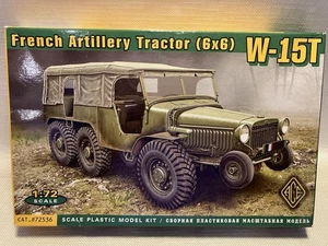 Ace Models 72536 French Artillery Tractor 6x6  1/72nd scale model - new + sealed - Picture 1 of 3