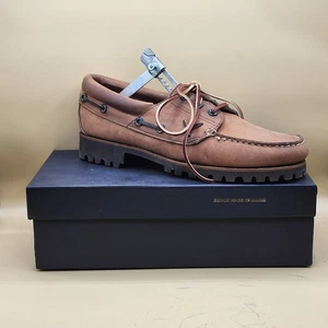 Vintage Polo Ralph Lauren Benchmade in Maine M5632 Bark Men's 10D Brown Shoes - Picture 1 of 15